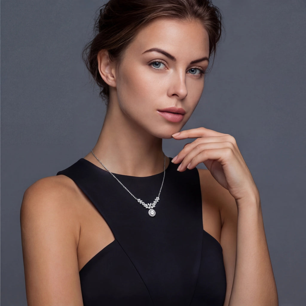 Celestial Wings Statement Necklace by Valtrexa