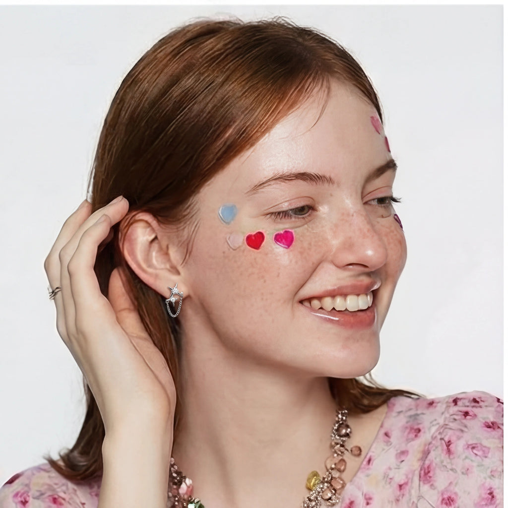 Stardust Chain Studs by Valtrexa