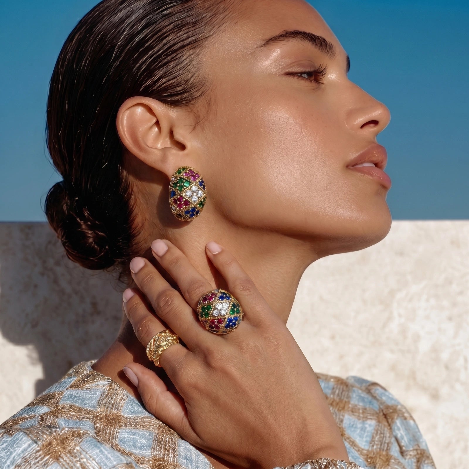 Empress Mosaic Ring by Valtrexa