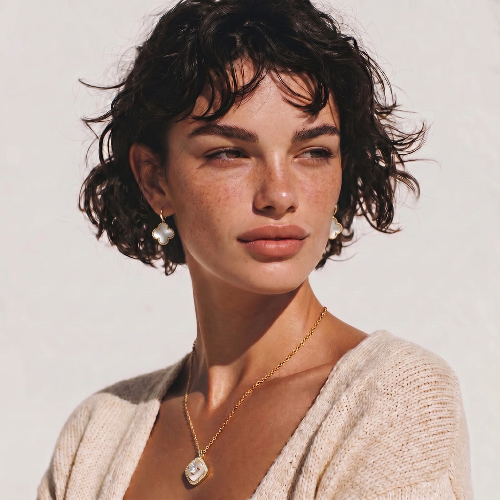 Golden Halo Pearl Pendant by Valtrexa